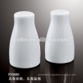 hotel supplier Italian Design Crockery Salt Shakers, Ceramic Pepper Shakers , Porcelain Salt and Pepper Shakers